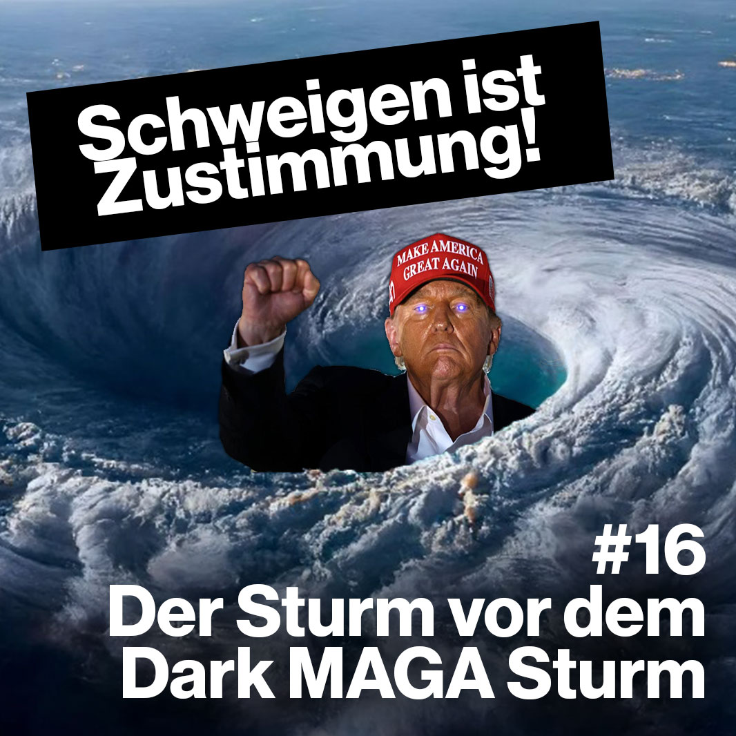 Der Sturm vor dem Dark MAGA Sturm